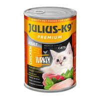 Julius K-9 Julius K-9 | Felnőtt macskáknak | Konzerv | Csirke, pulyka - 415 g
