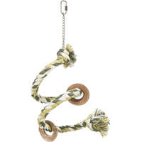 Trixie Trixie Spiral Rope Perch | Játék (kötél spirál) díszmadarak részére - 50 cm / 21 mm