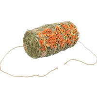 Trixie Trixie Hay Pendulum for Hanging with Pea and Carrot | Kiegészítő eledel rágcsálóknak | Borsó-sárgarépa - 250 g