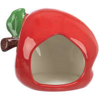 Trixie Trixie Ceramic House apple | Kerámia ház (alma formájú) egerek és hörcsögök részére - 13x10x10 cm