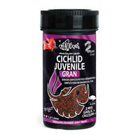 Haquoss | Cichlid Juvenile Gran | Teljes értékű granulátum sügerek számra - 250 ml