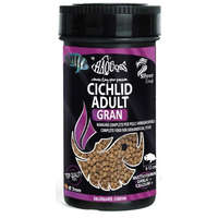 Haquoss | Cichlid Adult Gran | Teljes értékű granulált mindenevő felnőtt sügér táp - 250 ml
