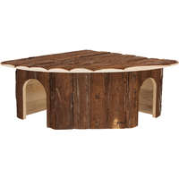 Trixie Trixie Jesper Corner House | Fából készült sarok odú nyulak részére - 52x18x37 cm