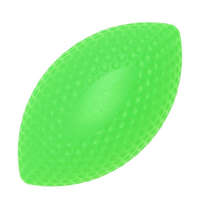 PitchDog PitchDog Extremely Durable And Safe Football Dog Toy | Játék (rögbi labda,lime) kutyák részére - 9 cm