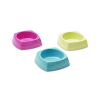 Trixie SAVIC Nibble Plastic Bowl | Műanyag tál (vegyes színekben) törpenyulak részére - 16x16x5,5 cm