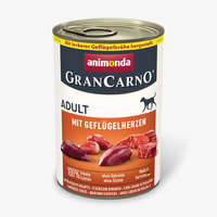 Animonda Animonda | GranCarno Adult (baromfi szív) konzerv - Felnőtt kutyák részére - 400g