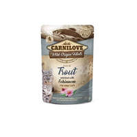 Carnilove Carnilove | Cat | Teljes értékű eledel, Trout with Echinacea | Pisztráng echinaceával, macska számára - 85 g