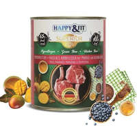 Happy&Fit Happy&Fit | Superior Dog Konzerv | Friss Marhahús mangóval, áfonyával, Teljes értékű eledel, felnőtt kutyák számára - 800 g