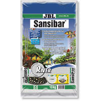 JBL JBL Sansibar RIVER | Könnyű, finom hordozó fekete kövekkel édes- és sósvízi akváriumokhoz és terráriumokhoz - 10 Kg