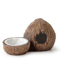 Exo Terra Exo Terra Coconut Hide & Water Dish | Kókuszbarlang és itató