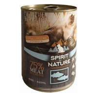Spirit of Nature Spirit of Nature | Cat konzerv | Teljes értékű eledel, Tonhallal és lazaccal, felnőtt macska számára - 415 g